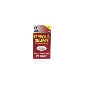  QUALITY CHOICE FERROUS SULFATE 5GR Bottle of 100 by CDMA 