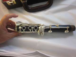 PROFESSIONAL WOODEN BUFFET CRAMPON CLARINET WITH ORIGINAL CASE 