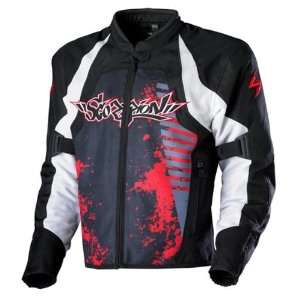  Scorpion Mens Red Urban Destroyer Jacket   Size  XL 