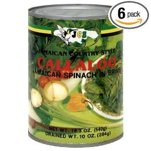 JCS Callaloo, 18.3000 ounces (Pack of6)  Grocery & Gourmet 