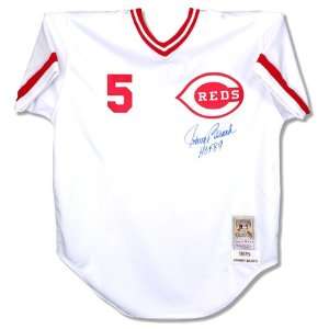  Signed Johnny Bench Jersey
