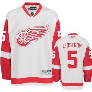  Nicklas Lidstrom Premier Jersey Detroit Red Wings #5 