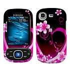 Purple Love Hard Case Cover for Samsung Strive A687