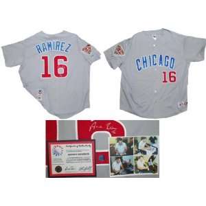  Aramis Ramirez Chicago Cubs Autographed 2005 All Star Grey 