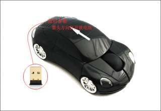  Optical Mouse 2.4GHz Car/Auto Blue ray Mice  PC Laptop MAC WIN7 XP