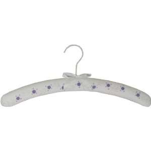  Hand embroidered romantic padded hanger