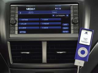 Subaru Impreza Media Hub w/Streaming Audio 2010 2011  