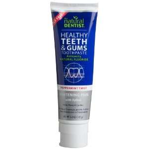 The Natural Dentist Healthy Teeth & Gums Whitening Plus Toothpaste 