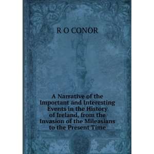  of the Mileasians to the Present Time. R O CONOR  Books
