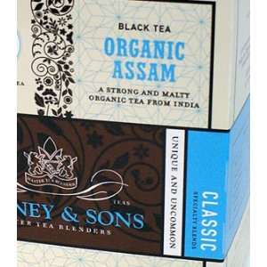 Harney & Sons Organic Assam, Box of 20 Wrapped Sachets  