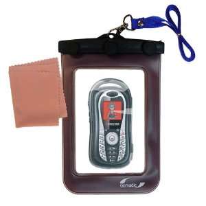 Gomadic Clean n Dry Waterproof Protective Case for the Kyocera Strobe 