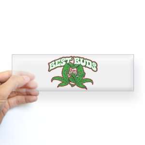  Bumper Sticker Clear Marijuana Best Buds 