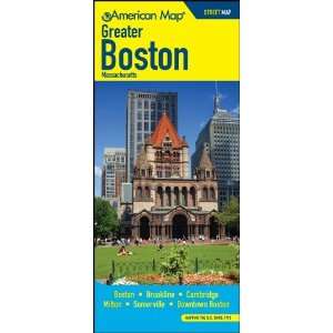   Map 513984 Greater Boston Massachusetts Street Map