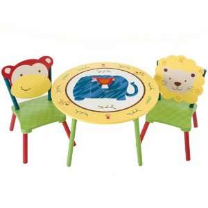  Levels of Discovery Jungle Jingle Table & 2 Chair Set 