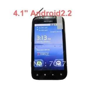  newest 4.1 inch capacitive multi touch screen+android 2.2 