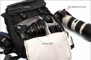   Laptop Backpack Traveling Bag Canon EOS Nikon Sony C172 Beige  