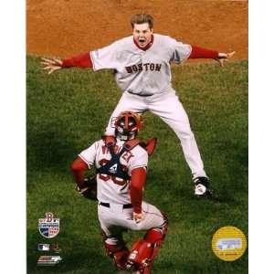  Red Sox Papelbon & Varitek 07 WS Champs 8x10 Sports 