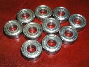 10 bearings stainless steel ball bearings with ceramic balls abec