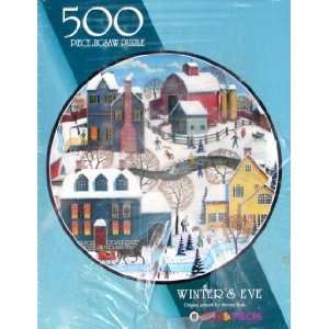  500pc. Winters Eve By Steven Klein Puzzle Toys & Games
