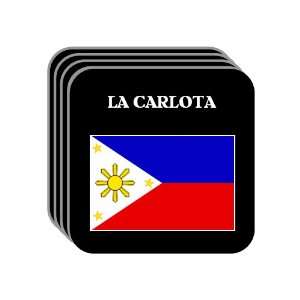  Philippines   LA CARLOTA Set of 4 Mini Mousepad Coasters 