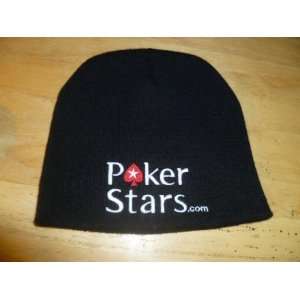  new poker stars embroidered beanie one size 