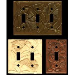  Carnation Metallic Switchplate by Joan