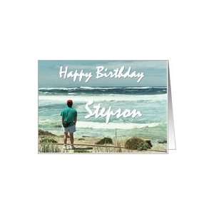  STEPSON   Happy Birthday   Ocean Card Health & Personal 