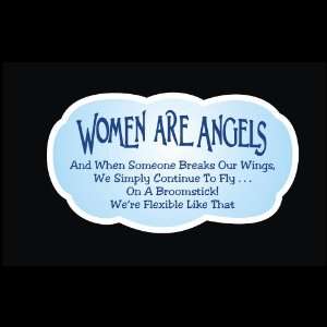   Women Are Angels Decal for Cars Trucks Home and More 