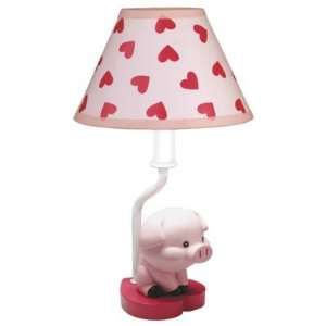  Lite Source Farm Friends Little Piggy Desk Lamp