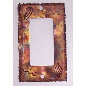  Petro Paddle Rocker Southwest Copper Switch Plate Cover 