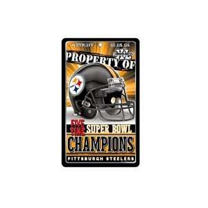 Wincraft NFL Pittsburgh Steelers Super Bowl Champions 7.25 