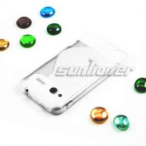 TPU Silicone Case Skin Cover for HTC Radar 4G Omega C110e +LCD Film 