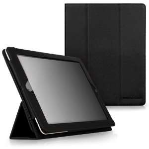  CaseCrown Bold Trifold Case (Black) for the iPad 2 (Built 