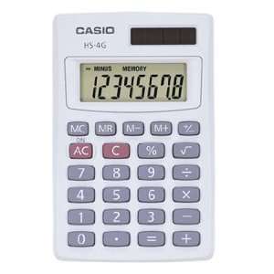  Casio Handheld Calculator   8 Character(s)   Solar Powered 