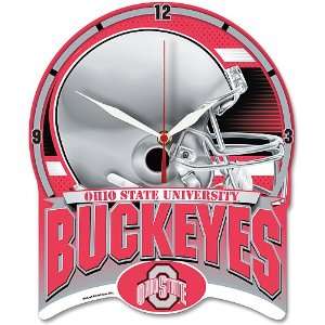  Wincraft Ohio State Buckeyes High Definition Plaque Clock 