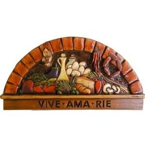  Spanish Wall Plaque Live Love Laugh