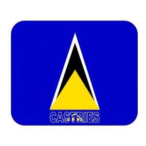  St. Lucia, Castries mouse pad 