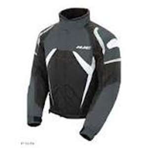  NEW HJC SNOWMOBILE STORM YOUTH JACKET, BLACK/GRAY, MED/MD 