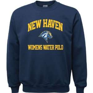   Haven Chargers Navy Youth Womens Water Polo Arch Crewneck Sweatshirt