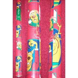   WRAPPING PAPER~35 SQUARE FEET ON A ROLL~NEW, SEALED IN PACKAGE~GIFT