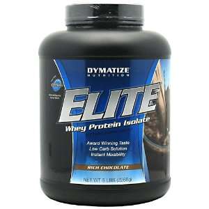  Dymatize Elite Protein Chocolate 5lb Health & Personal 
