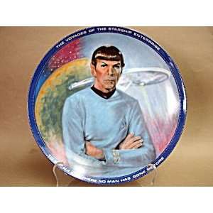 Star Trek Collector Plate Commander Spock