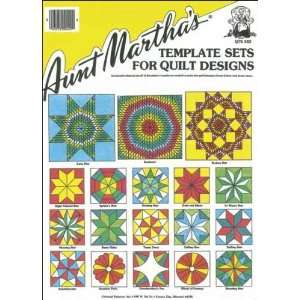    Aunt Marthas Quilting Template Set Star Set Arts, Crafts & Sewing