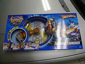 Hot Wheels Rumblers Thunder Launcher CAR PLAYSET SOUND  