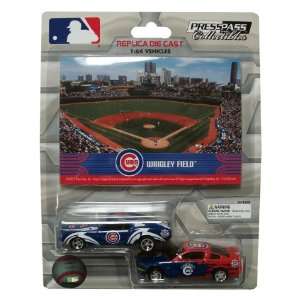   Pack Ford Mustang with Ballpark Card  Chicago Cubs