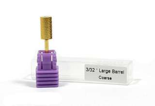 Kupa Elite Large Barrel Carbide Bit   Coarse Gold   3/32  