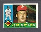 1959 Jim Owens Philadelphia Phillies Topps 503 NM  