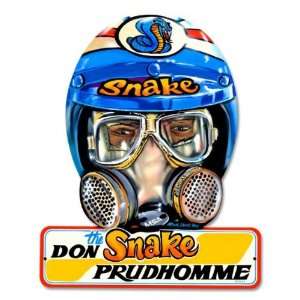  Don Prudhomme Automotive Helmet Metal Sign   Garage Art 