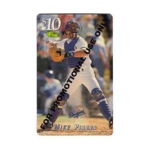 Collectible Phone Card ($10.) 1995 Major League Baseball (MLB) Mike 