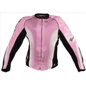  Joe Rocket Ladies Cleo 2.0 Jacket Pink Black White X Large 